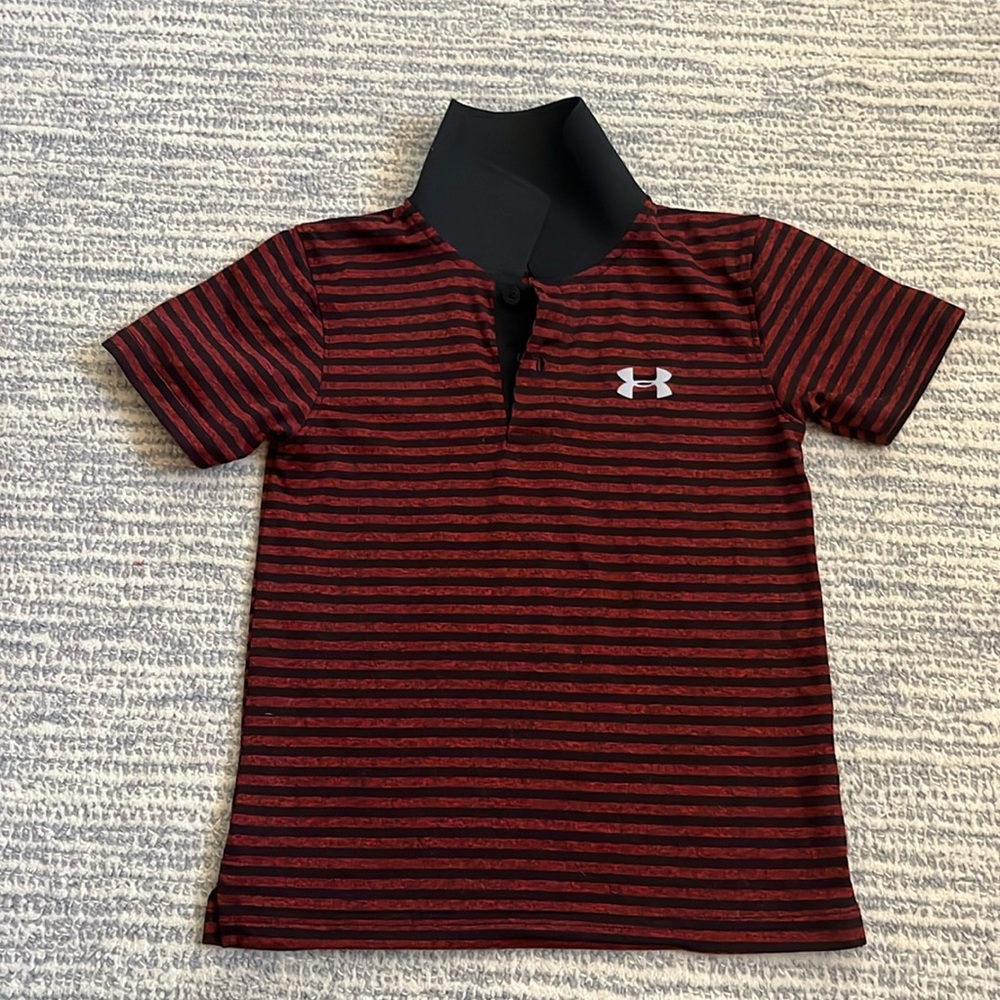 Boys Under Armour Polo Sz. 5
